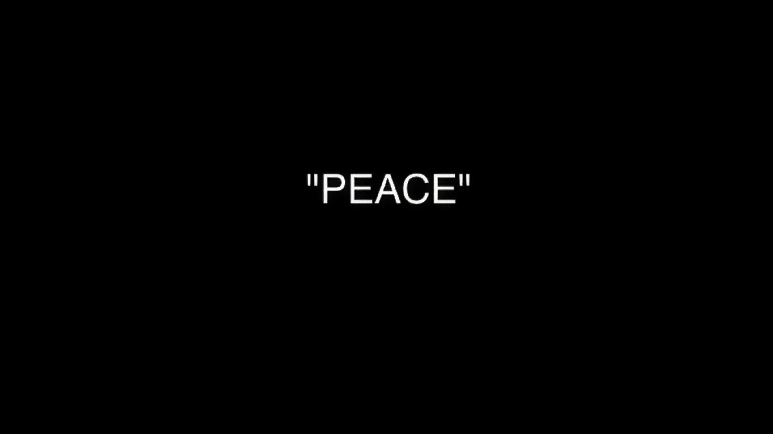 Thumbnail for "PEACE"
